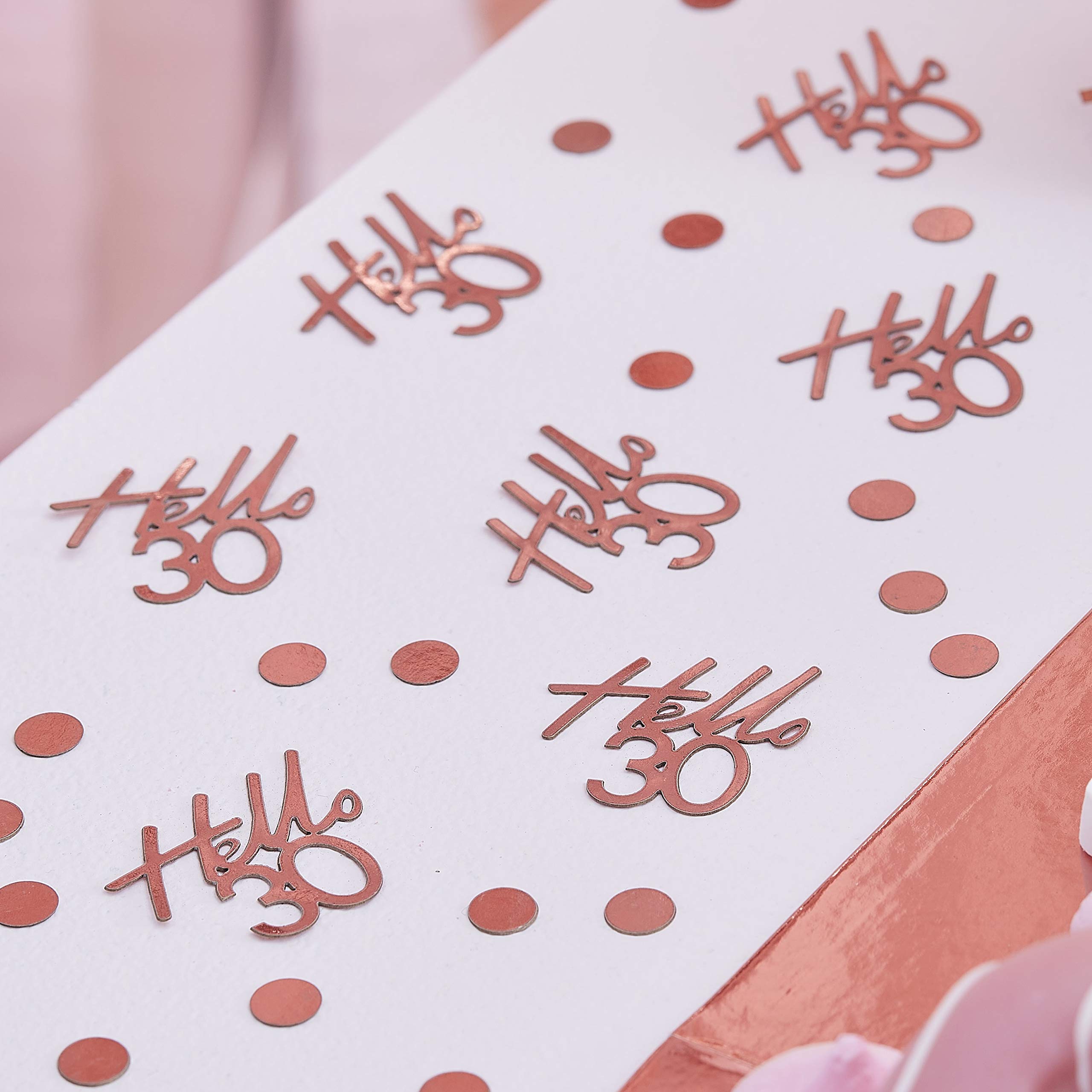 Rose Gold 'Eighteen' Wimpelkette – 1,7 M Lange Girlande Für Den 18. Geburtstag