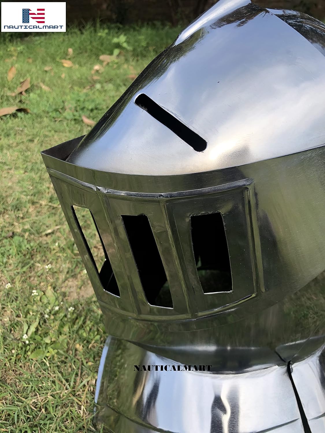 NauticalMart 15TH Century European Closed Knight Medieval Armor Helmet