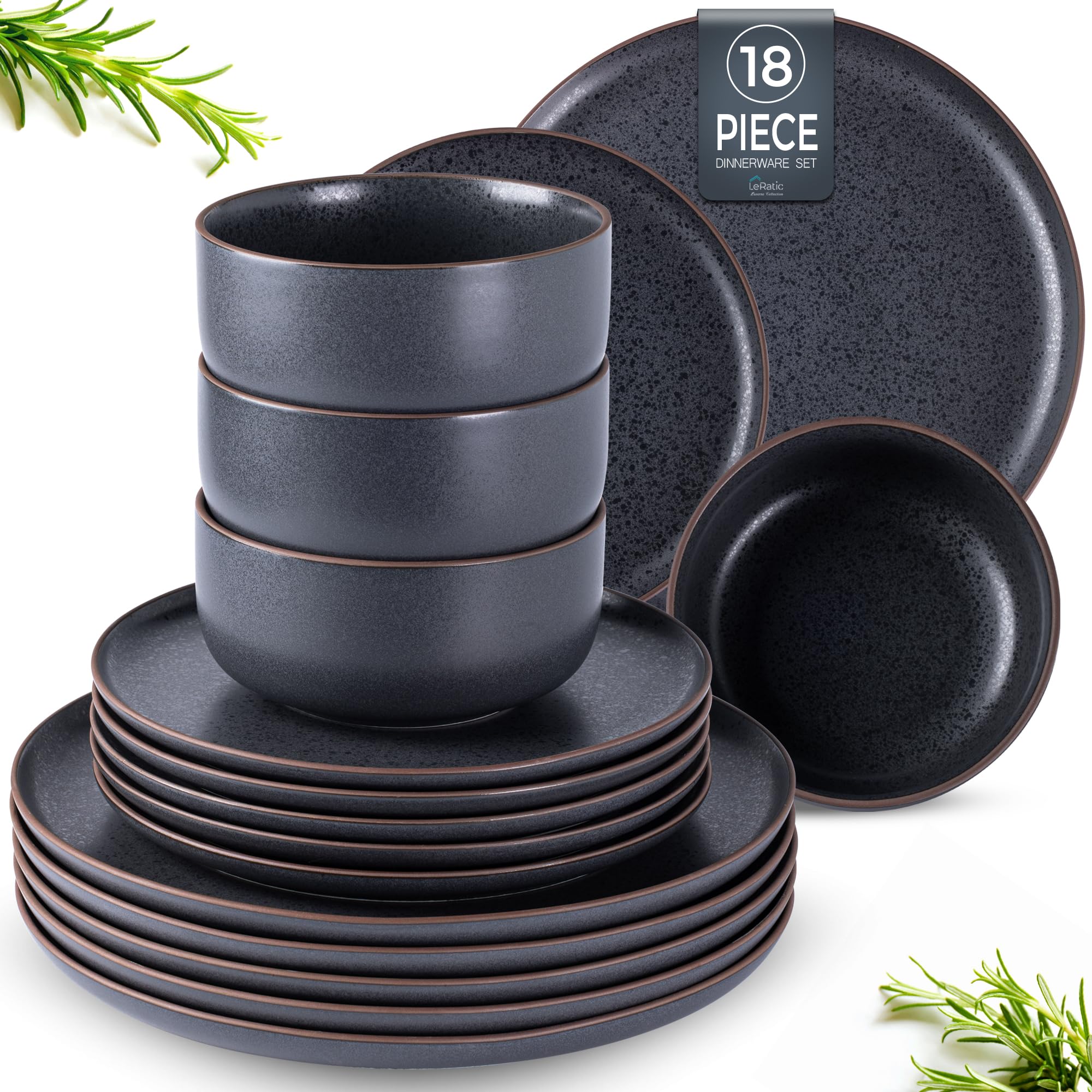Imposyu Lot De 2 Plateaux De Service Transparents Avec Bord Doré - 31x21 Cm - Plastique Alimentaire Réutilisable