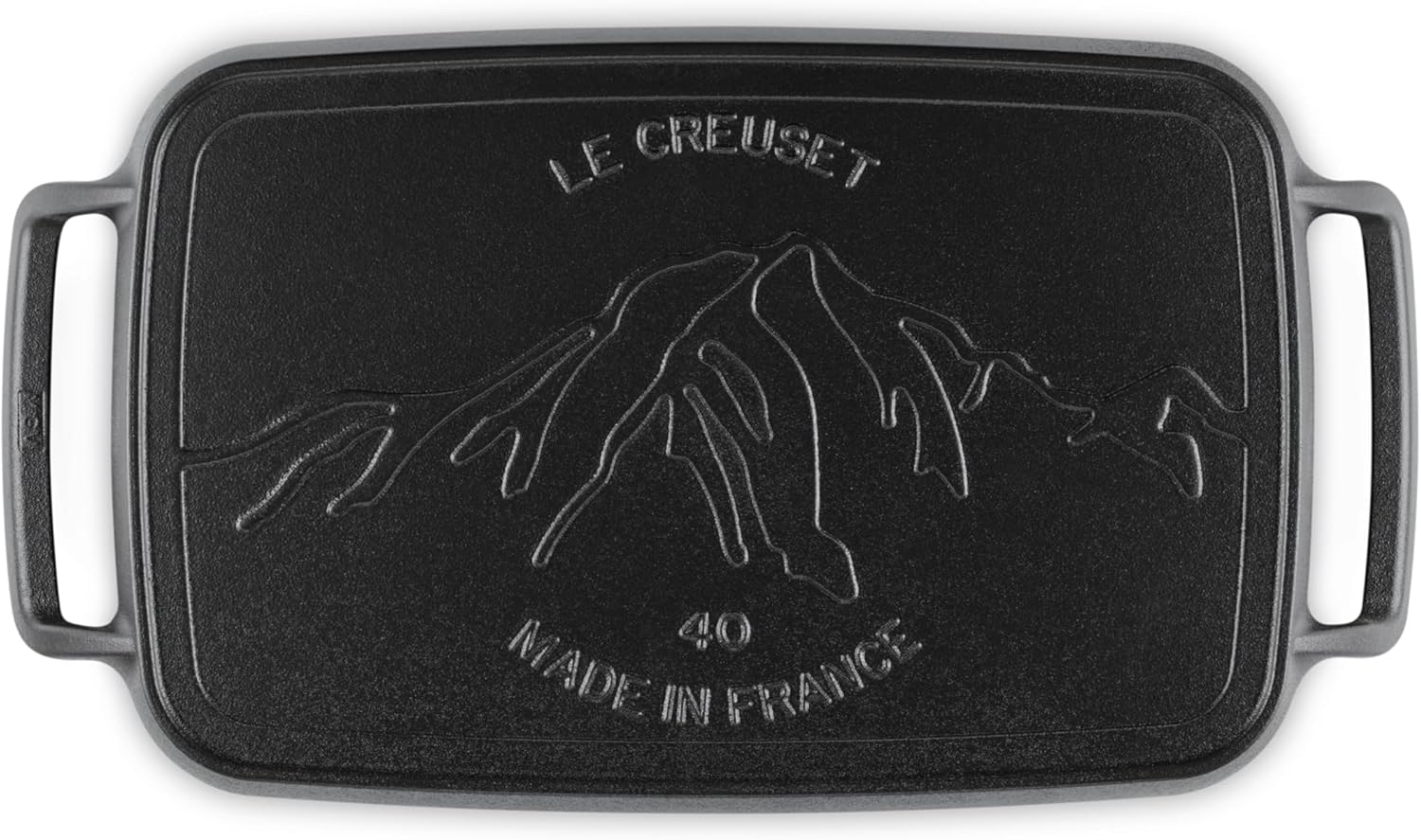 Le Creuset Alpine Outdoor Collection Enameled Cast Iron Rectangular Griddle, 15.75"