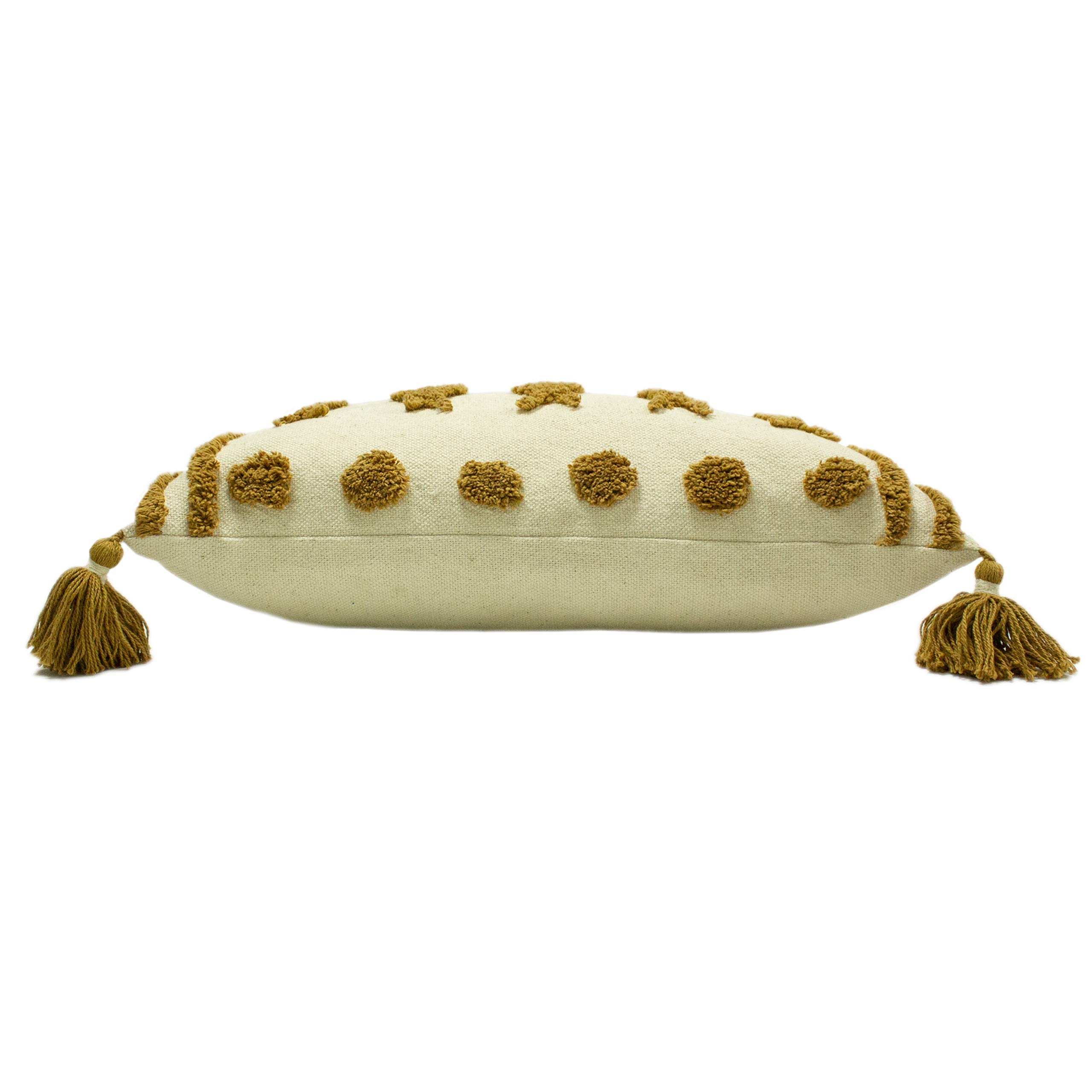 furn. Esme Polyester Filled Cushion, Ginger, 30 x 50cm - Image 3