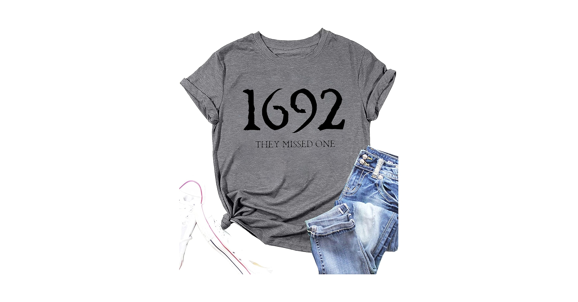 1692 They Missed One Shirt Women Halloween Salem Witch
