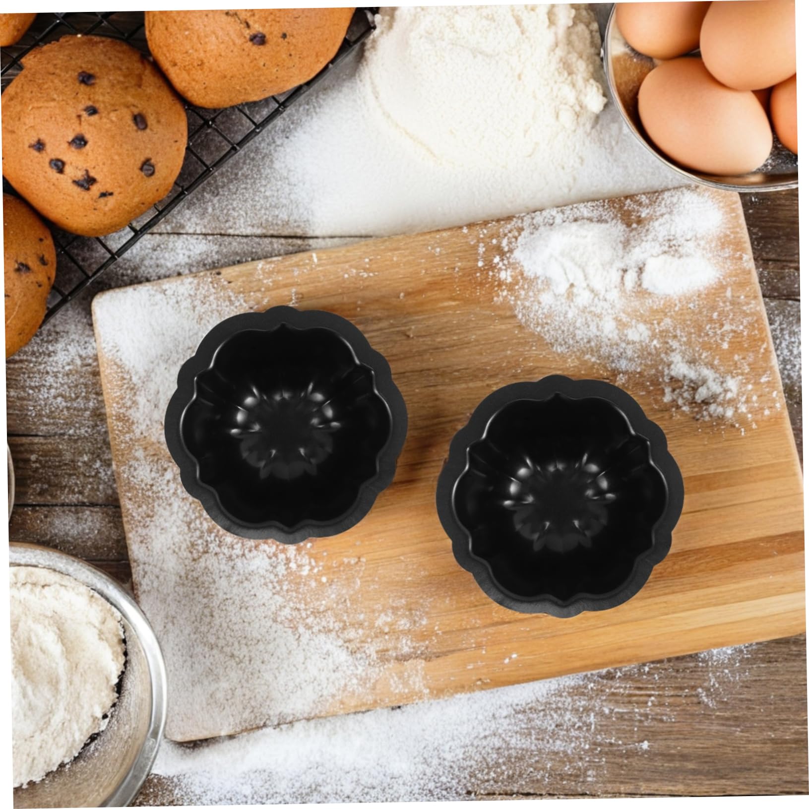 Luxshiny 10piezas Moldes para Pasteles Pequeños de Molde para Hornear Pasteles Forma de Corazón para San Valentín Bodas y Cumpleaños Casa