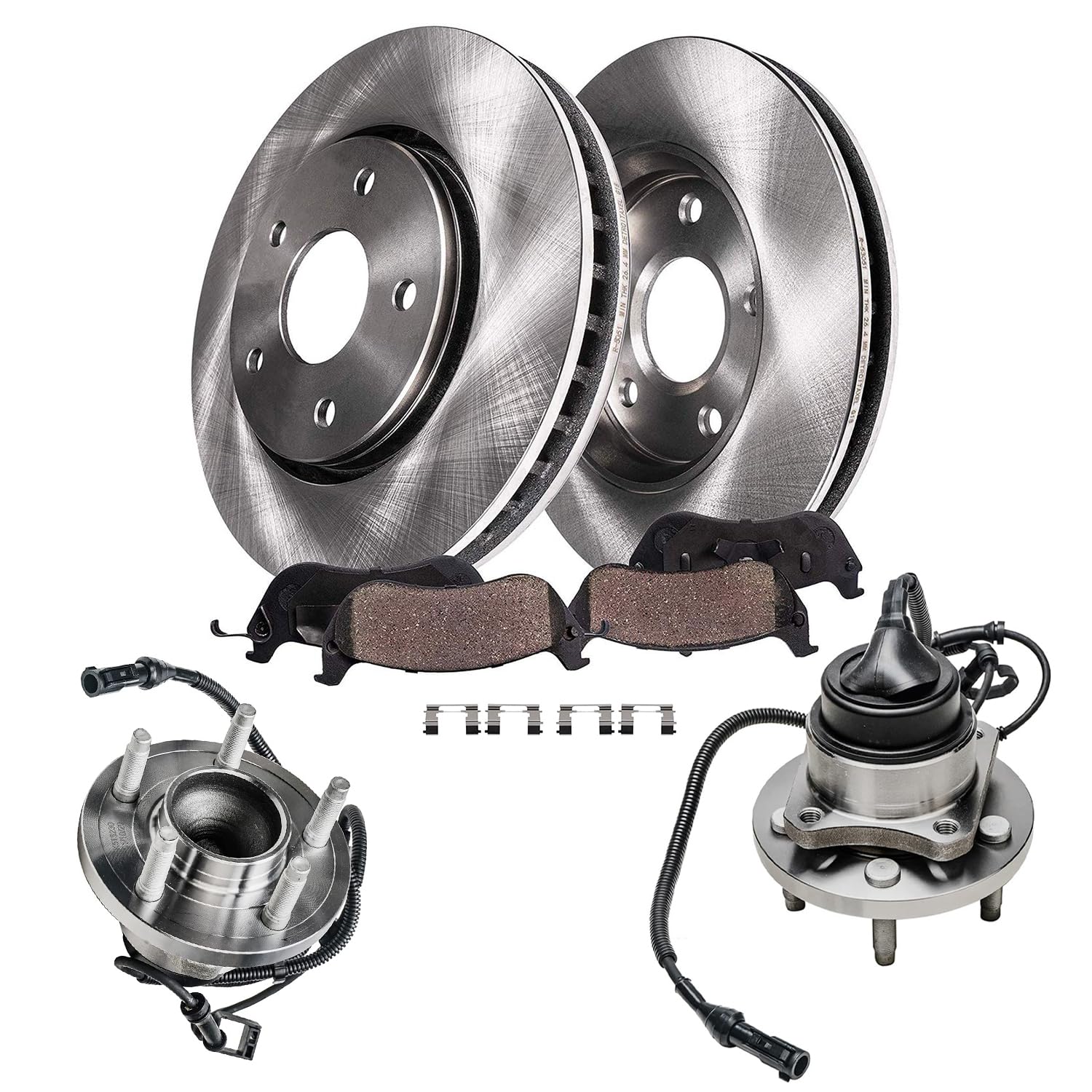 Detroit Axle - Front Brake Kit for 2005-2011 Ford Crown Victoria