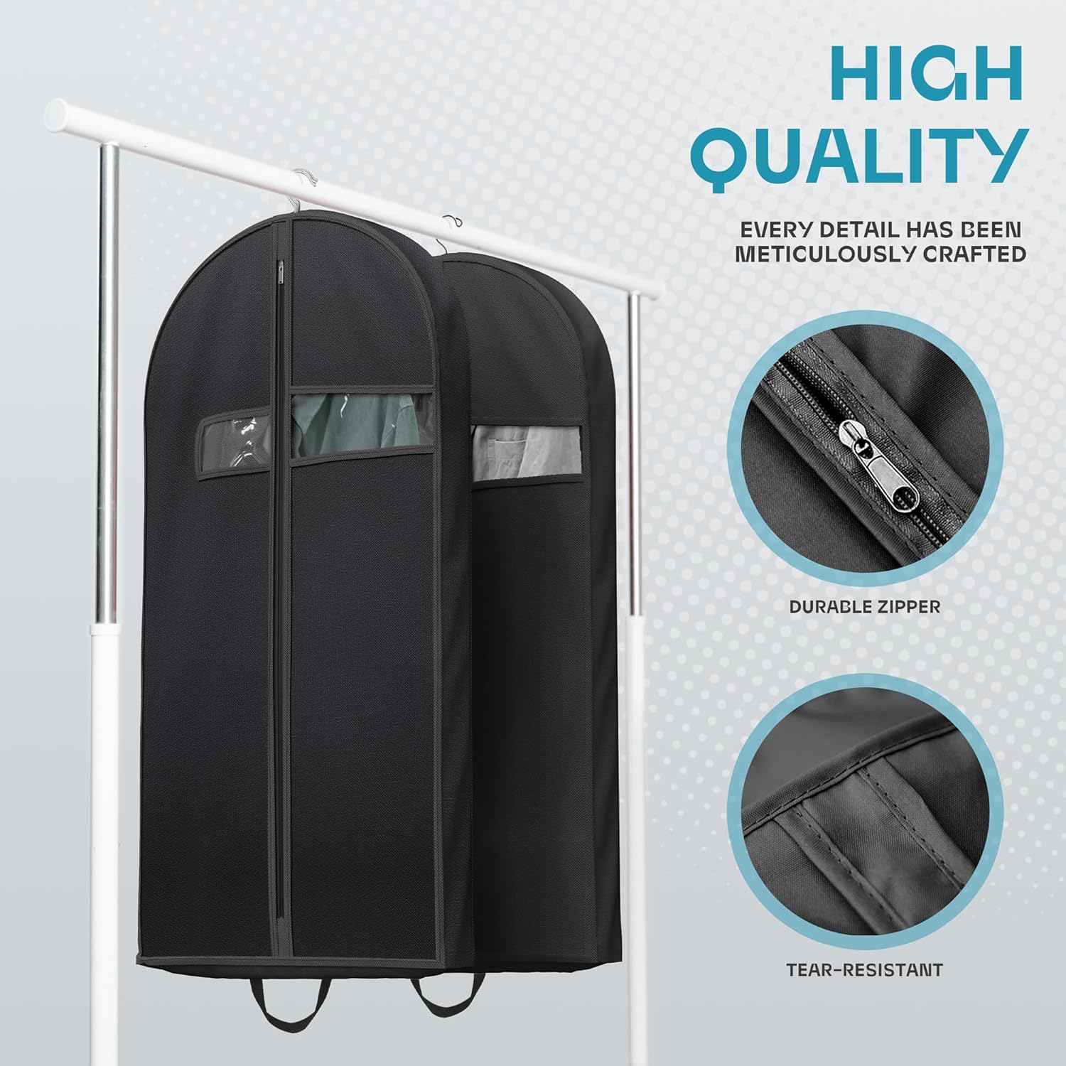 Suit Bag s For Travel,Hanging s For Men,Double Sides Garment Bag