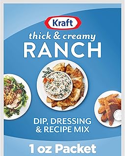 Kraft Thick & Creamy Ranch Dip (Dressing & Recipe Mix, 1 oz Packet)
