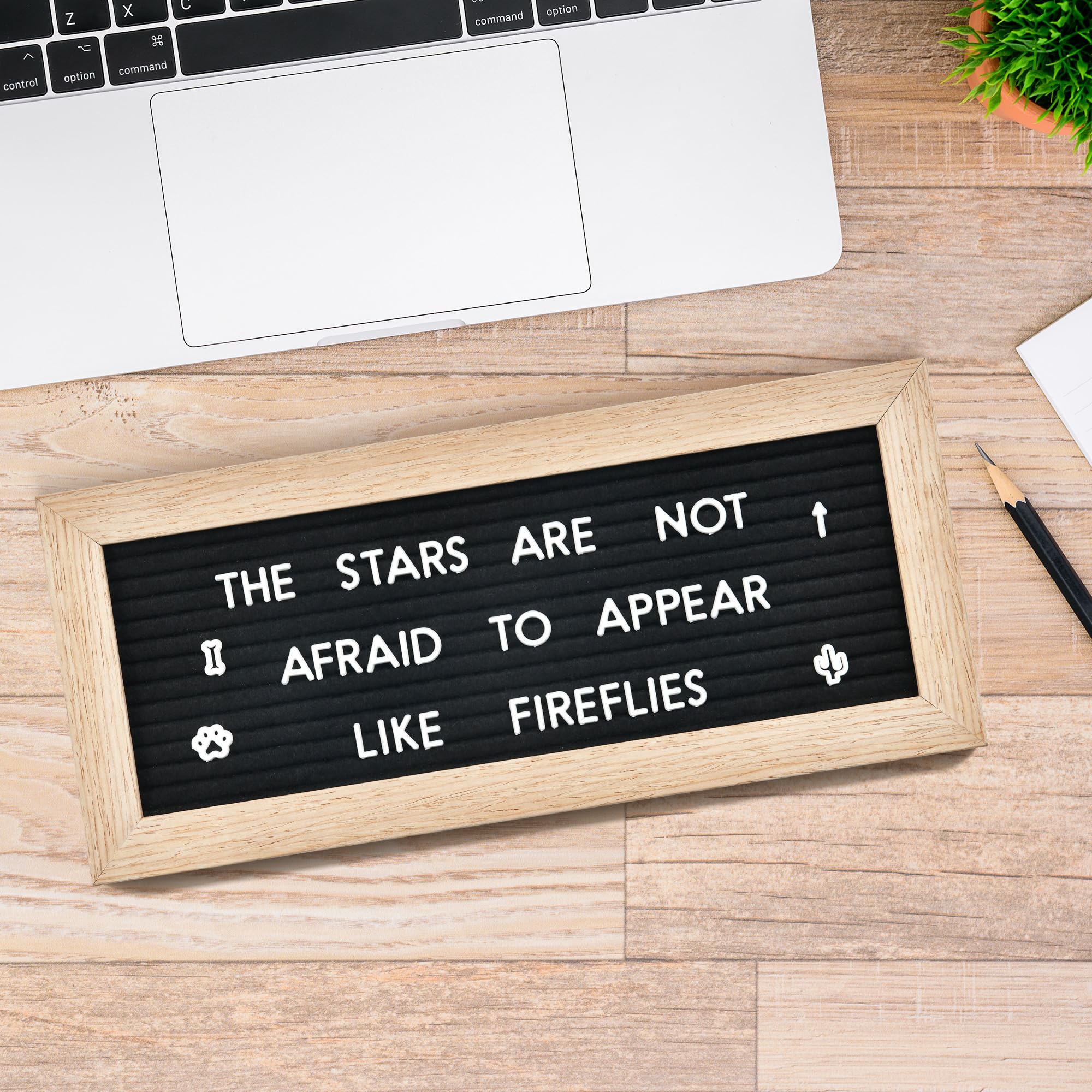 Felt Modern Message Boards & Holders Felt Letter Board 10x10 Inch ...