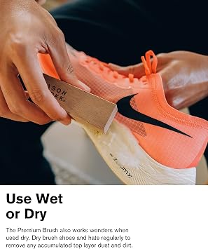 Jason Markk Delicates Shoe Cleaning Brush, Soft Bristles & Walnut Wood, Sneaker Care, Extra Gentle, Ideal for Footwear, Safe for Leather, Suede, Nubuck, Cotton, Knits