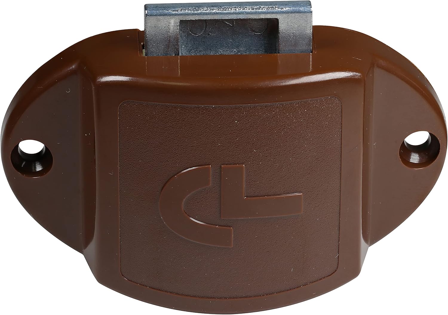 Rok Hardware 5 Pack Concealed Push Button Drawer Knob Lock for Cabinet, Drawer, RV, Motorhome (Large)