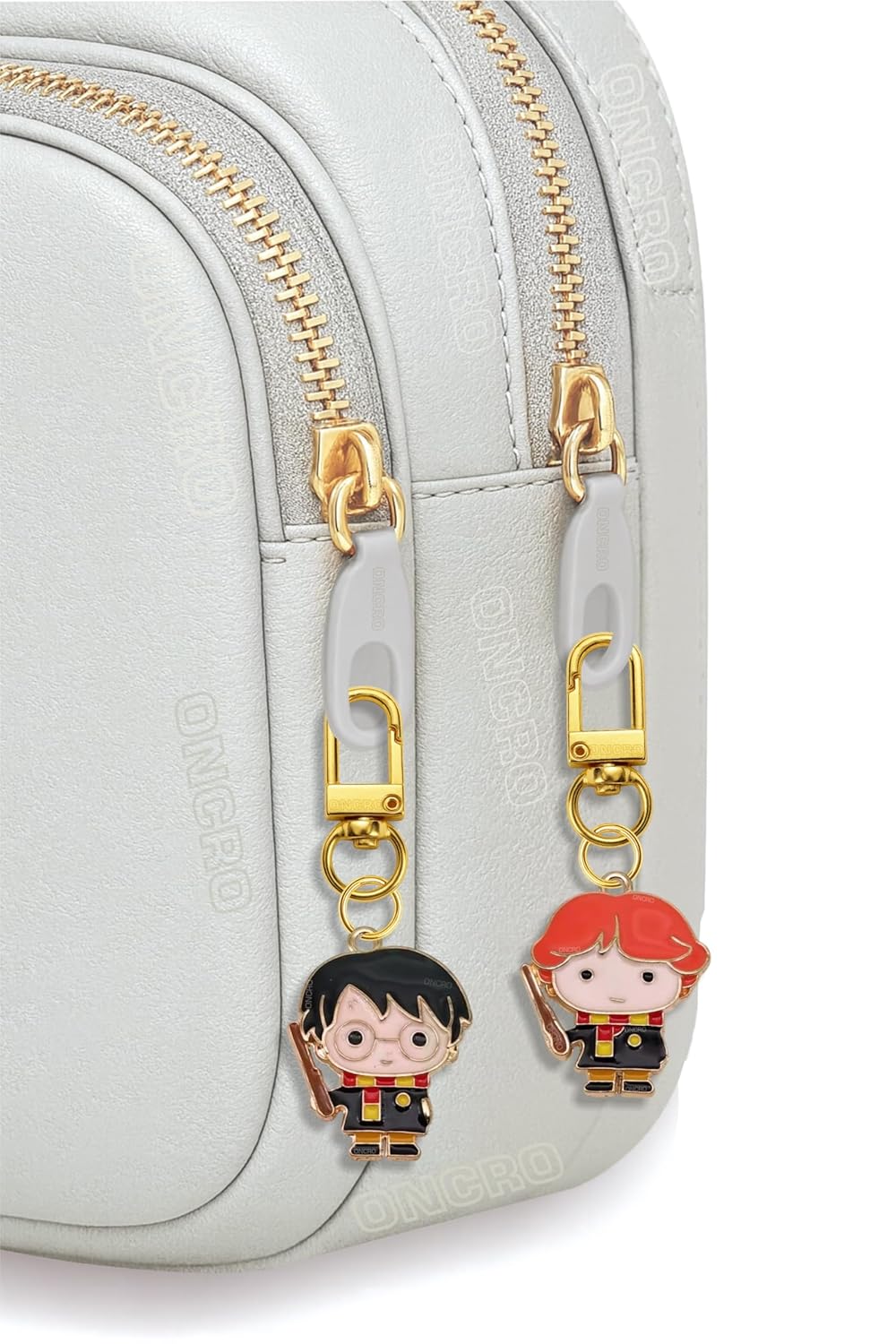 Hary Poter Boy bag charms lobster 2pcs spring lock purse handbag jeans accessories Aesthetic chain Decorative Backpacks sling women girls keychain Keyring gift Strap Travel Accessory Fashion