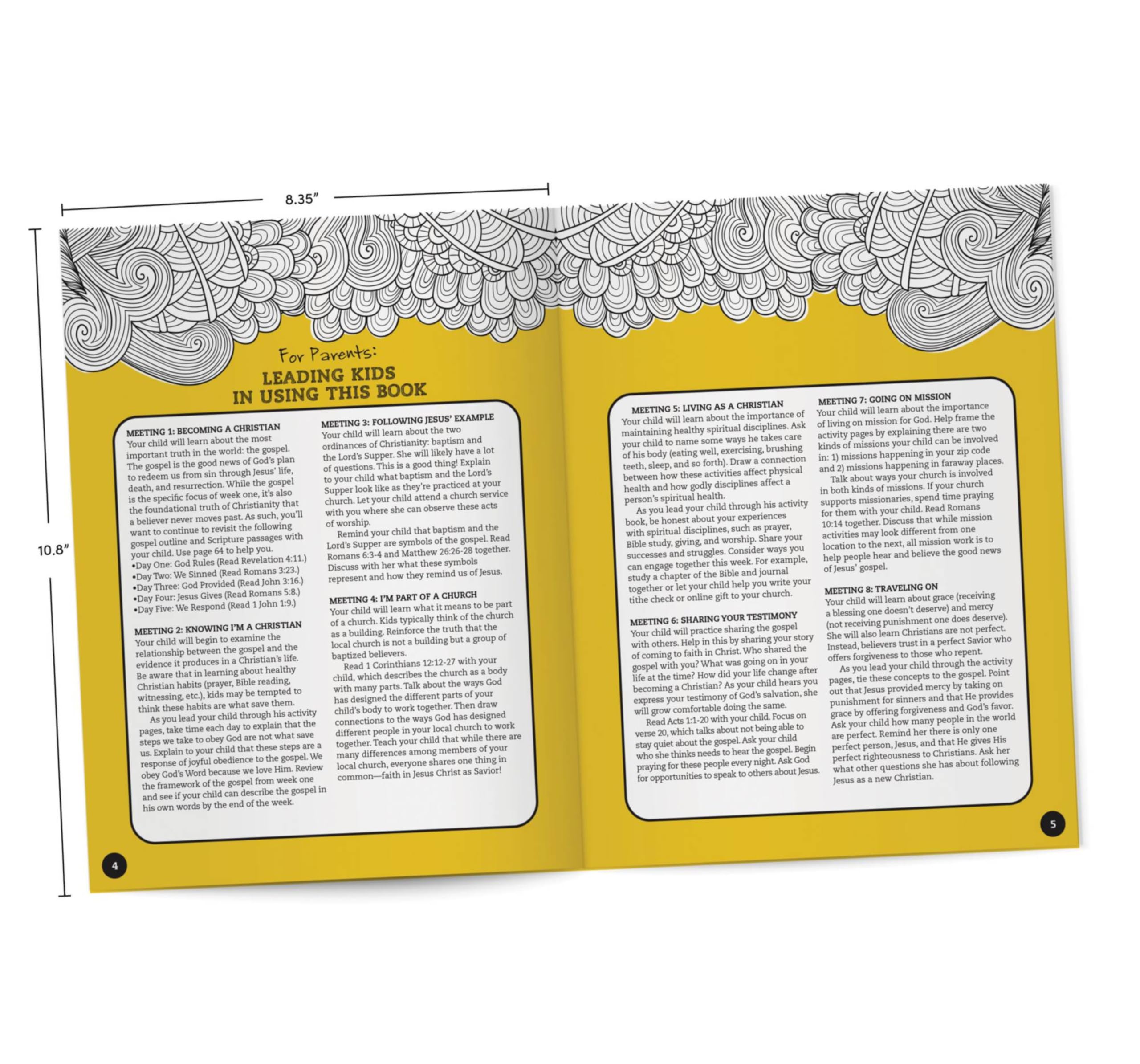 I'm a Christian Now! (Younger Kids Activity Book) - Revised - Image 4