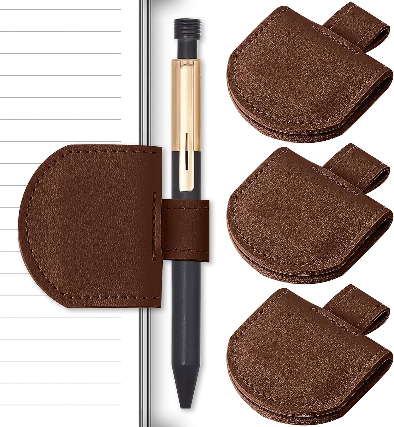 SESENSE Magnetic Bookmarks Pen Holder for Travelers Journal Notebook