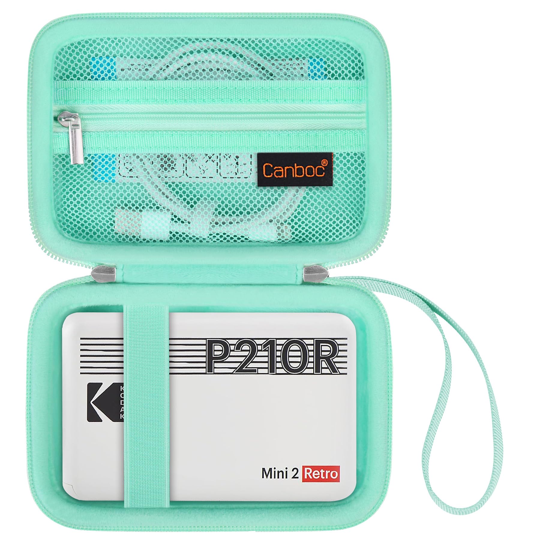 case portatile kodak mini 2 retro 4pass green