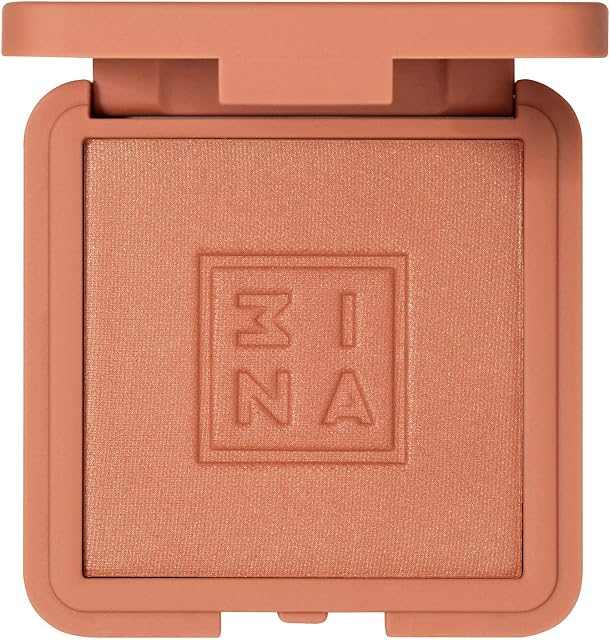 3INA MAKEUP - The Blush 590 - Brązowa czerwień - Róż do każdego odcienia skóry - Jego miękka i bardzo łatwa w rozcieraniu formuła - Vegan - Cruelty Free