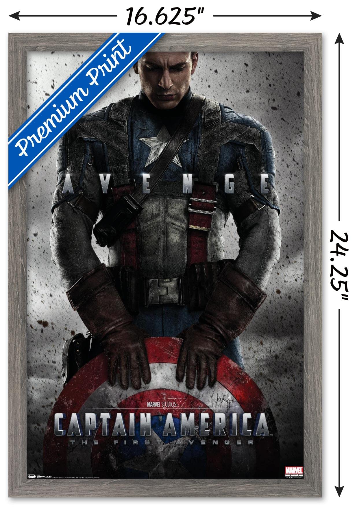 Amazon.com: Trends International Marvel - Captain America - The