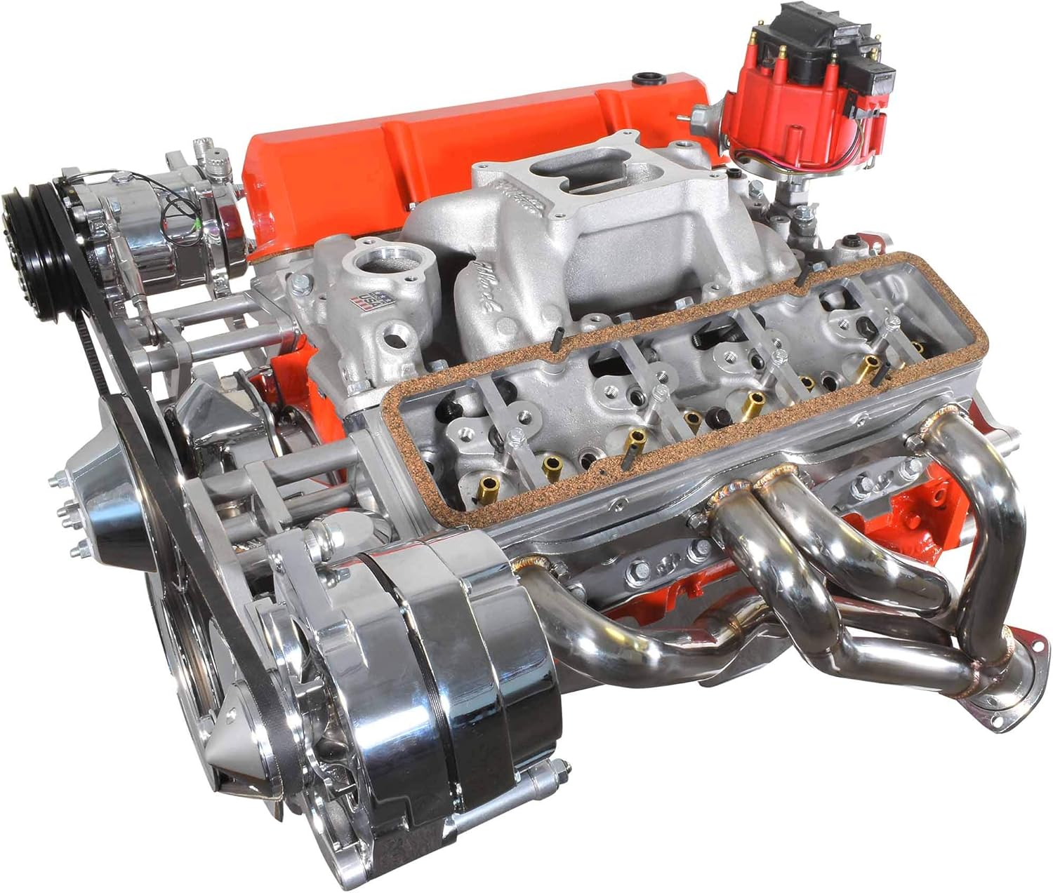 ICT Billet SBC Valve Cover Adapter 55-86 Perimeter to 87-02 Center Bolt Head 350 327 551542
