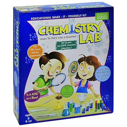 SARASI Chemistry Lab Educational Kit with100 Practical Experiments