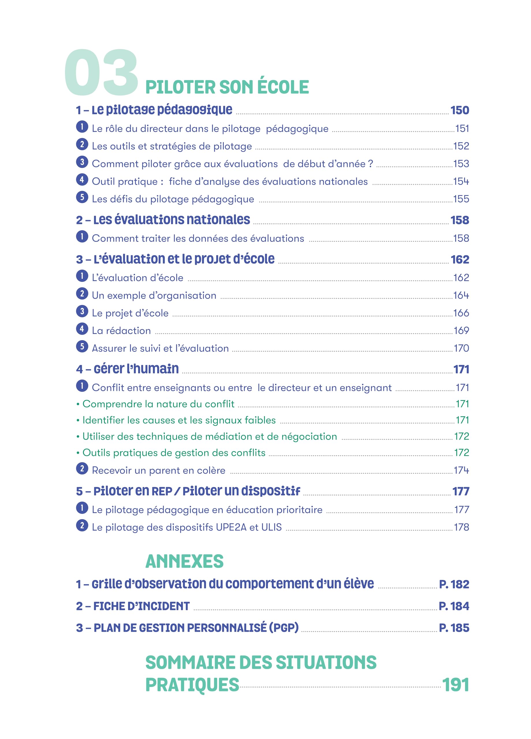 Organiser sa direction d'école