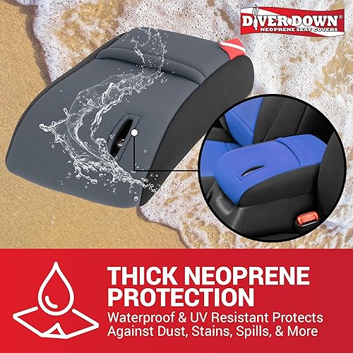 Miniatura 3 de Diver Down Funda de neopreno para consola central  Se adapta a Jeep 1997-2006 TJ Wrangler  Funda acolchada para reposabrazos  No te quema el codo