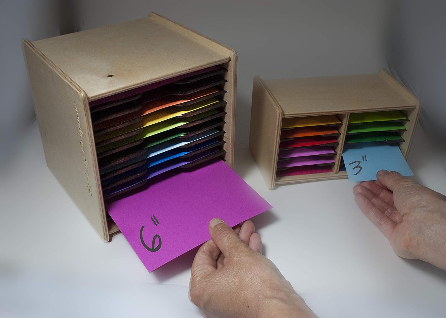 3" Origami Paper Case Box Organizer - for 2.75 to 3 inch Square Sheets - by Strictly Origamic