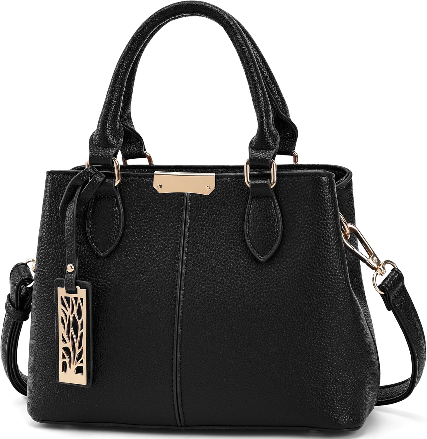 GEMIU Purses and Handbags for Women,Vegan Leather Top Handle Satchel Purses Shoulder Tote Bags