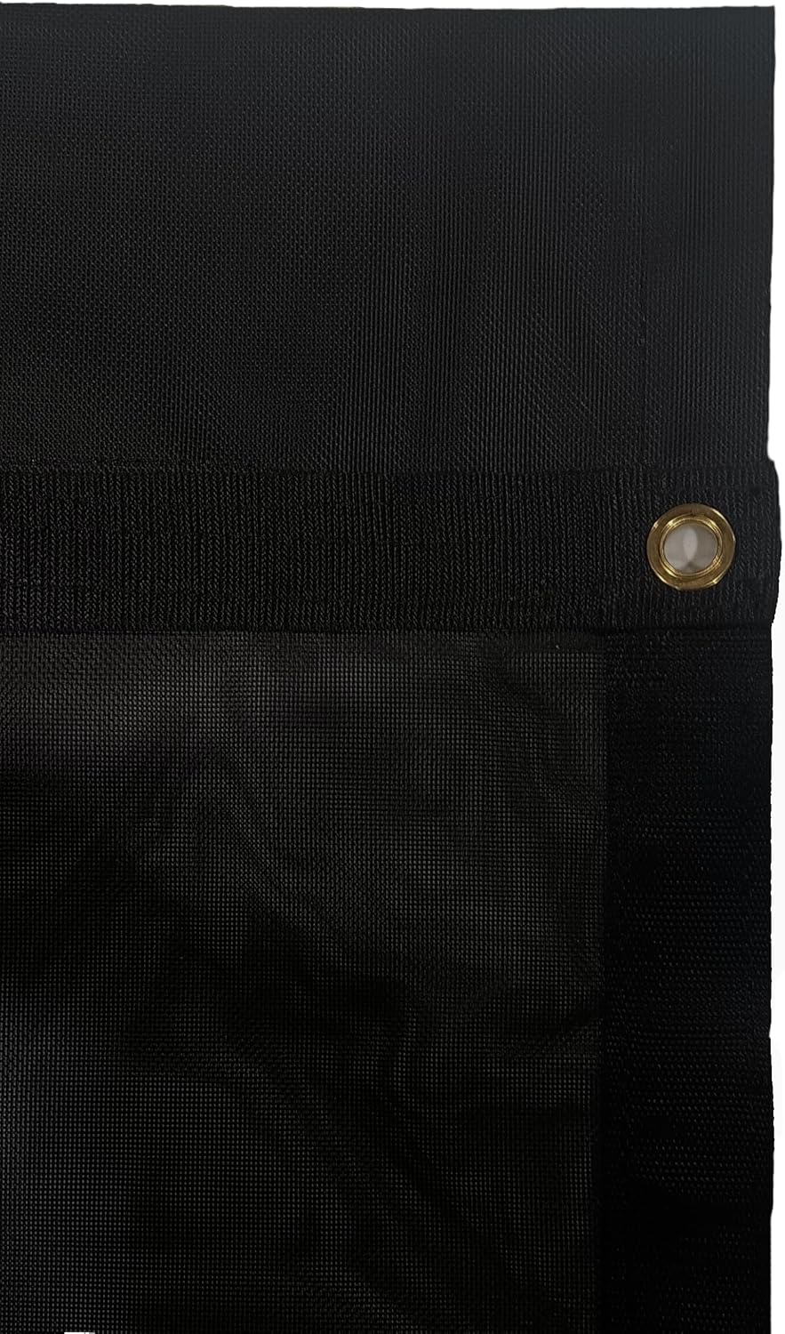 7'6" x 14' Heavy Duty Mesh Dump Truck Tarp – 510 GSM PVC Coated, Universal Fit