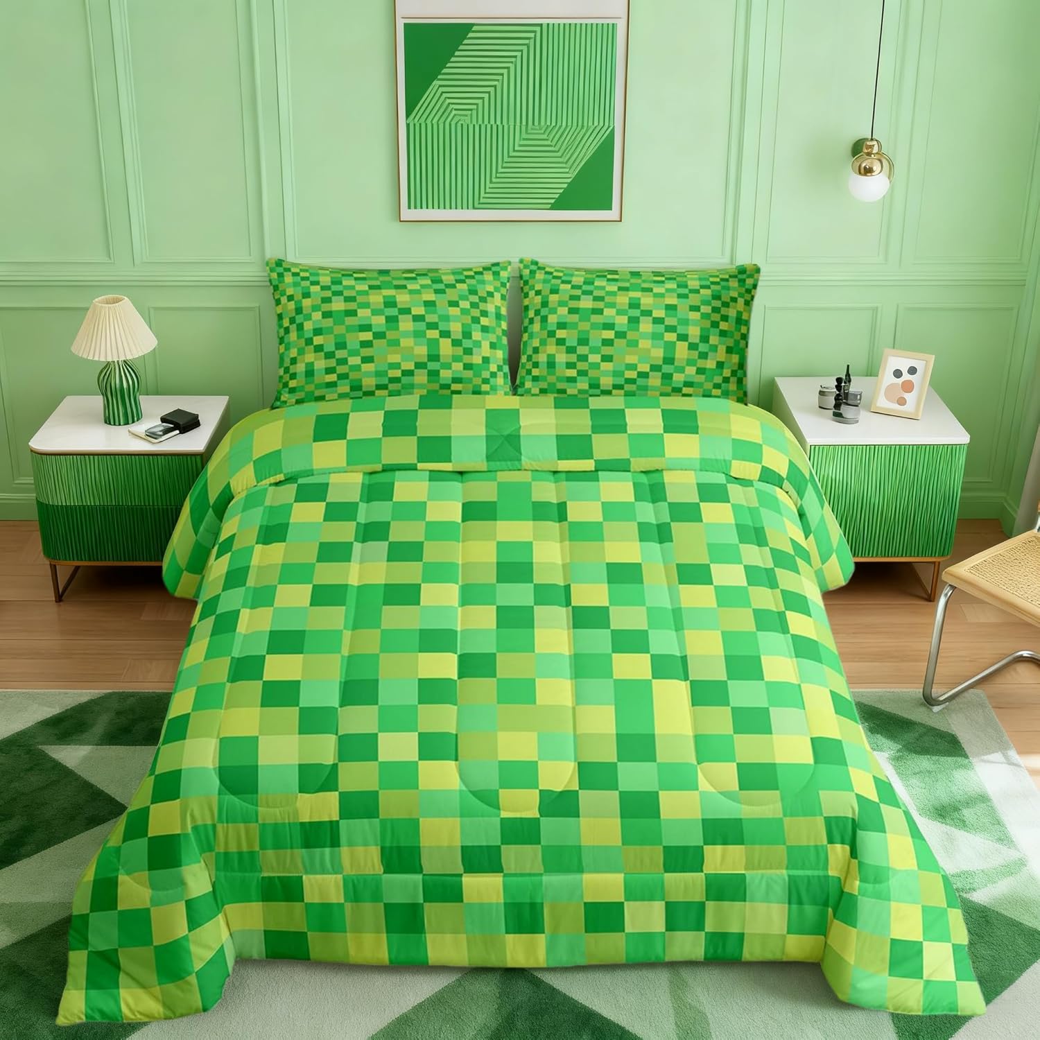 Manfei African Cheetah Wildlife Bed Comforter Set Queen Size Black Wild Animal Skin Super Soft Microfiber Bedding Set for Adults Teens Leopard Print Comforter Set 2 Pillowcases