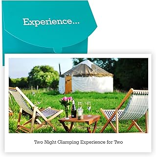 Buyagift Two Night Glamping Experience for Two – discover unique glamping destinations across the UK, including Devon, Cornwall and more