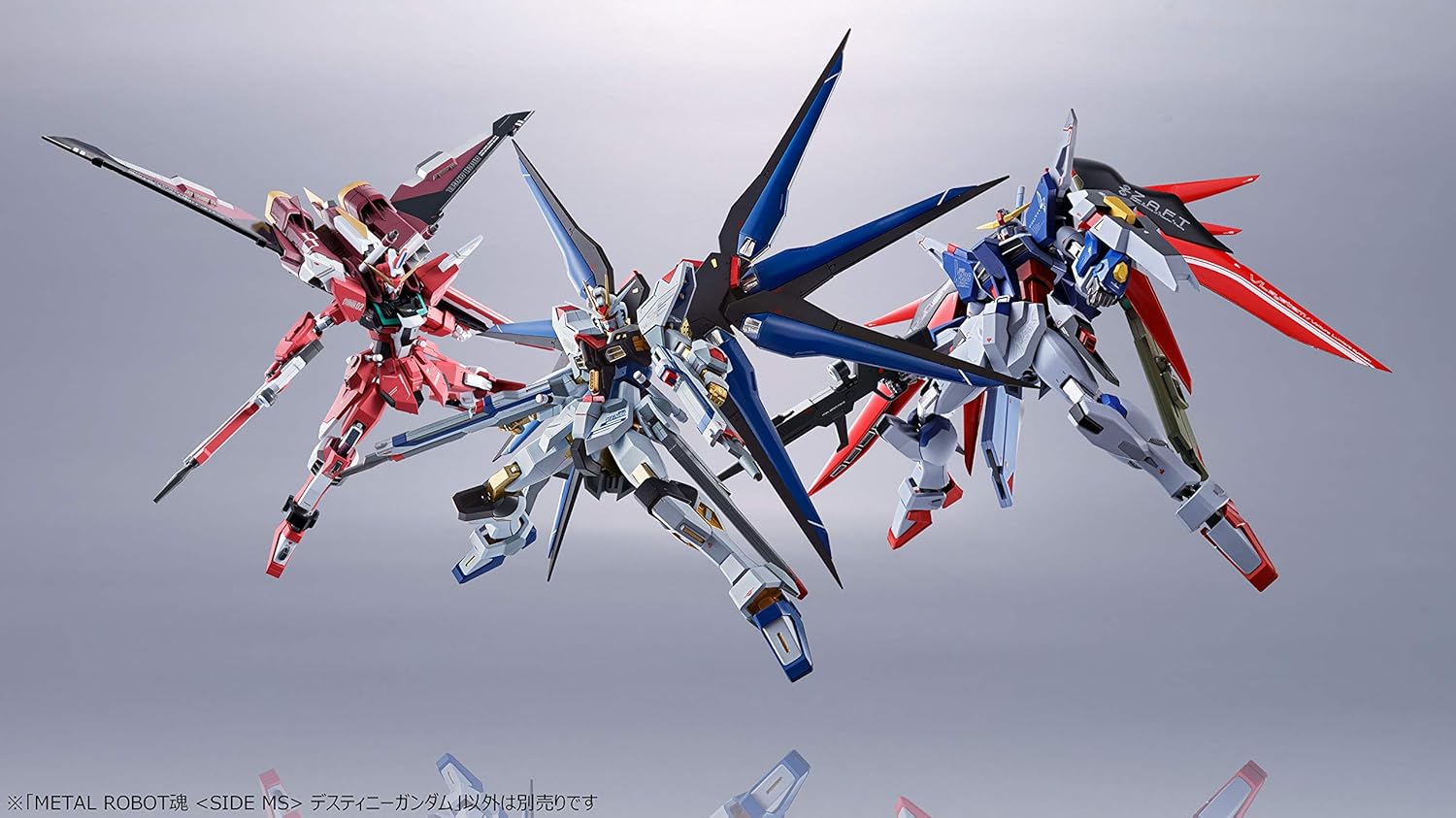 Amazon Com Tamashii Nations Bandai Metal Robot Spirits Destiny Gundam Mobile Suit Gundam Seed Destiny Action Figure Toys Games