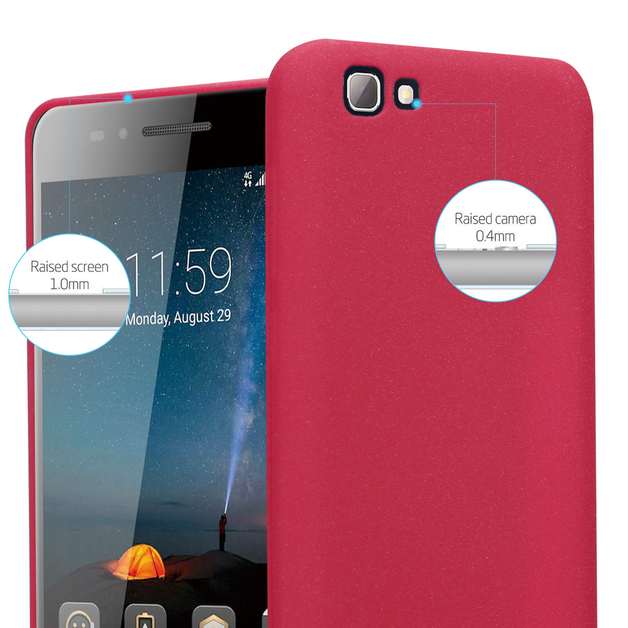 Cadorabo Custodia per ZTE Blade L7 Outdoor Cover (ZTE Blade L7