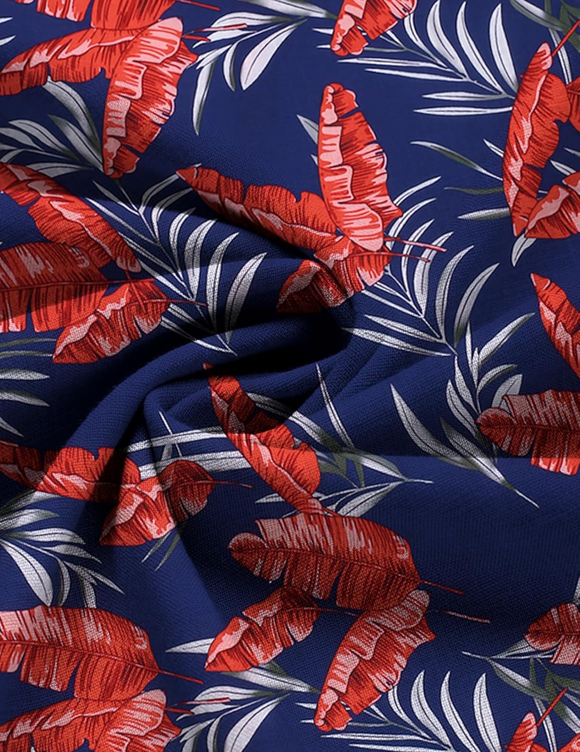 COOFANDY Men's Summer Beach Outfits 2 Piece Short Sleeve Shirts and Shorts Vacation Texture Linen Sets for Men - Image 5