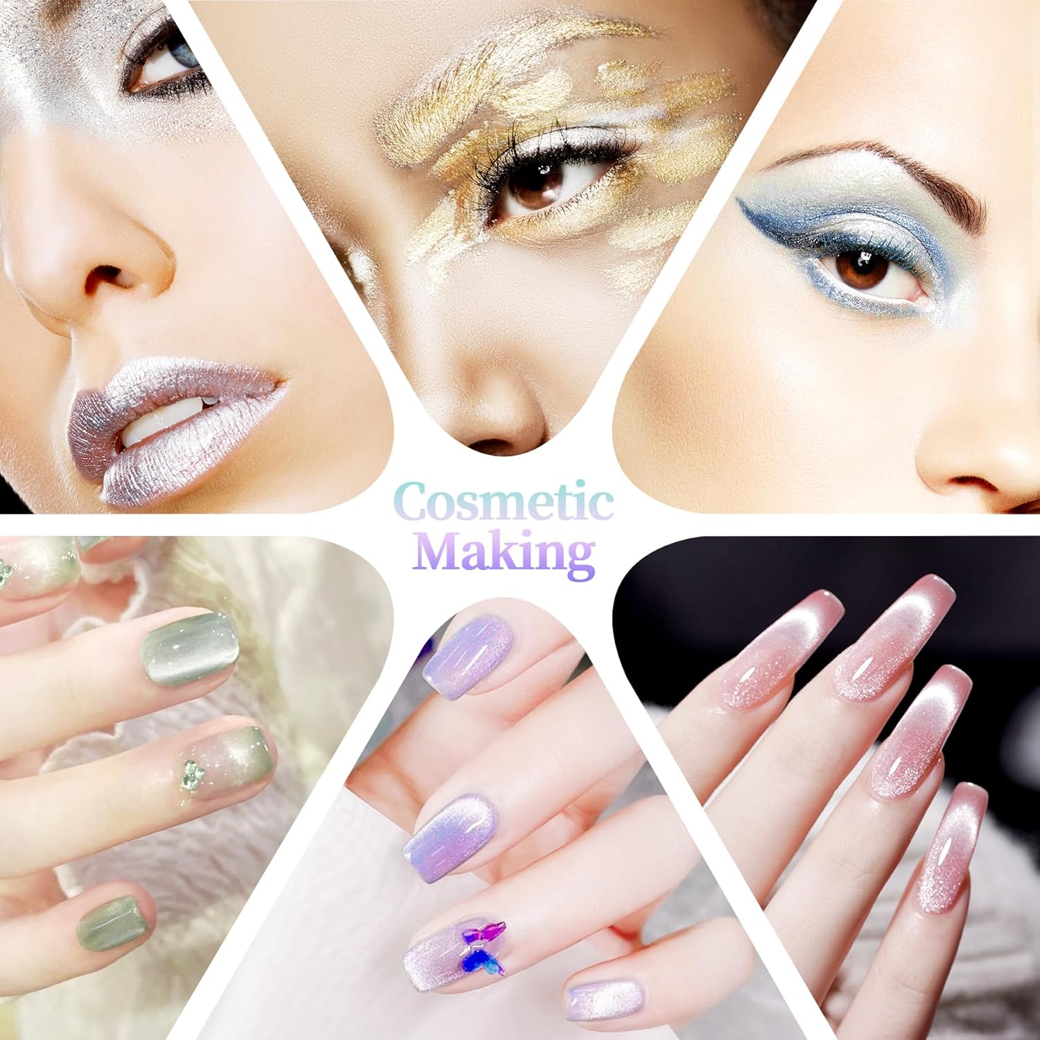 Crystal Green Mica Powder for Epoxy Resin，Natural Shimmer Mica Powder Used for Coloring Resin Artwork, car Spray Paint, Candles, soap, Lip Gloss, Nail Polish(50g/1.7oz) - Image 6