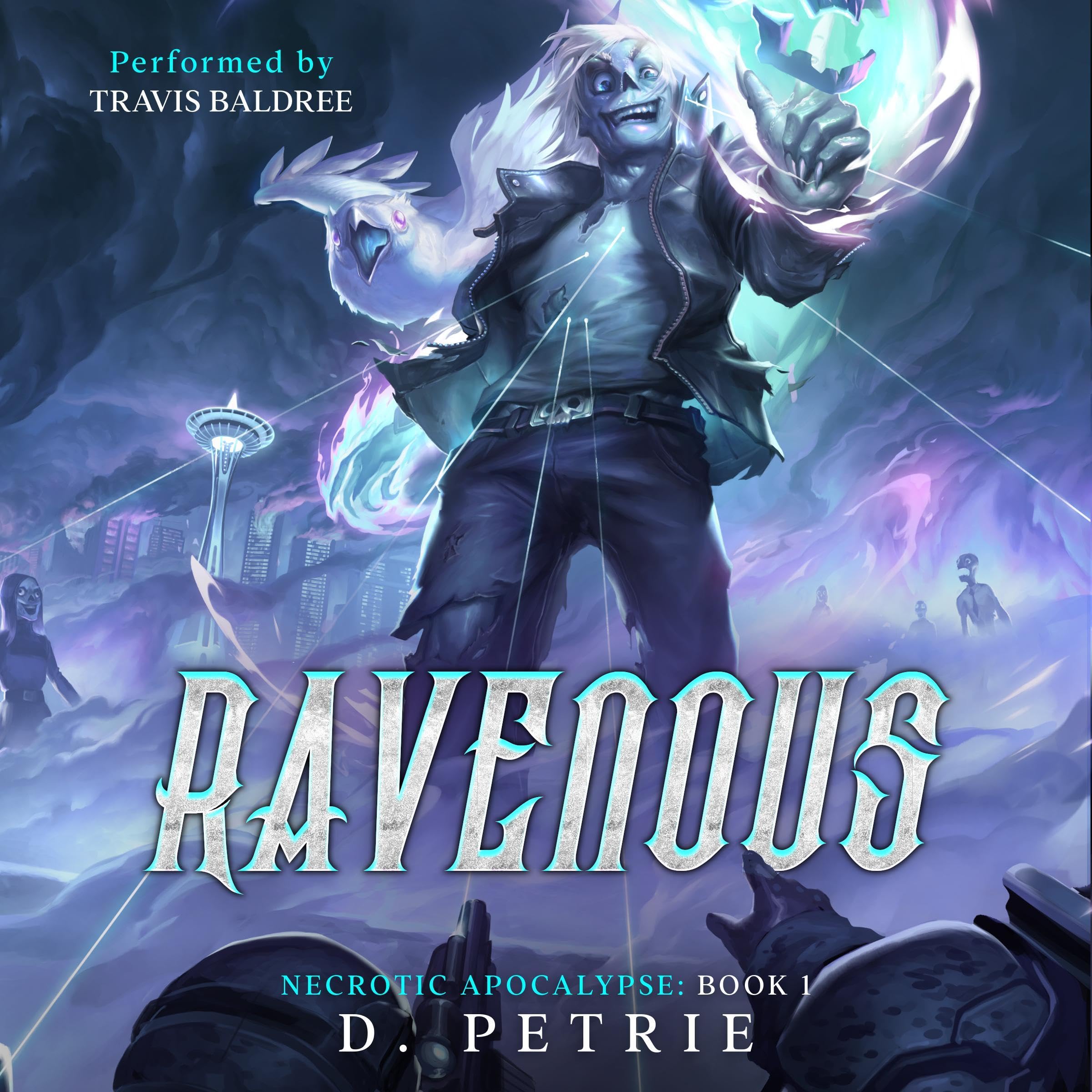 Cover art for Ravenous: A Zombie Apocalypse LitRPG Necrotic Apocalypse, Book 1