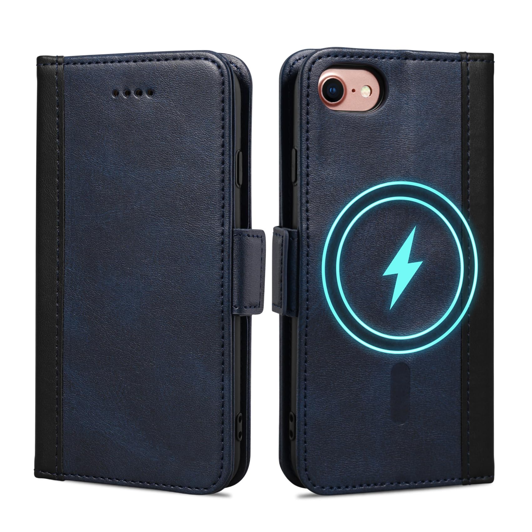 Amazon.co.jp: Rssviss iPhone SE 第3世代 ケース 手帳型 MagSafe対応