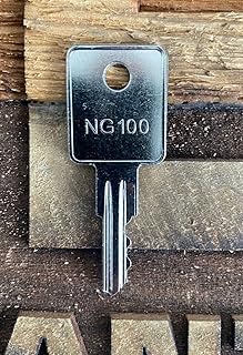 1 Key NG100 Fits Many Tractor & Heavy Equipment: Grove/Vermeer/Cushman/Huber from Maverick Advantage