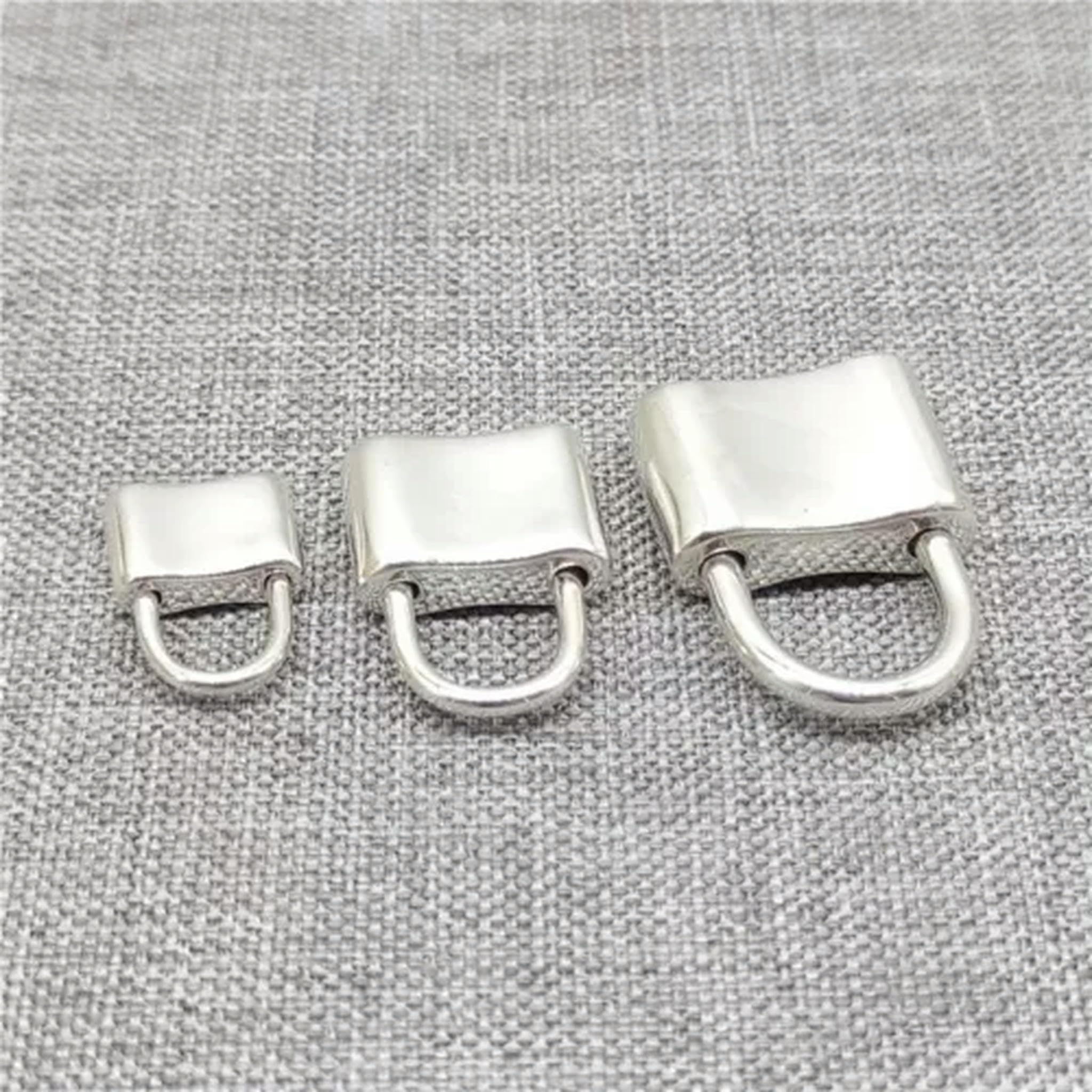 Ciondolo con Lucchetto in Argento 925 apribile - Medio (1 Pezzo)