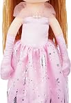 June Garden 30" XL Princesse Seraphina Rainbowdream Soft Rag Doll - Cadeau de poupée de taille de vie adorable pour filles - Robe rose