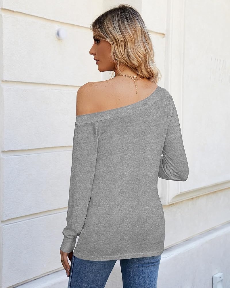 トップス theredthread S twist off shoulder tops THEREDTHREAD / ザレッドスレッド】S twist off shoulder tops