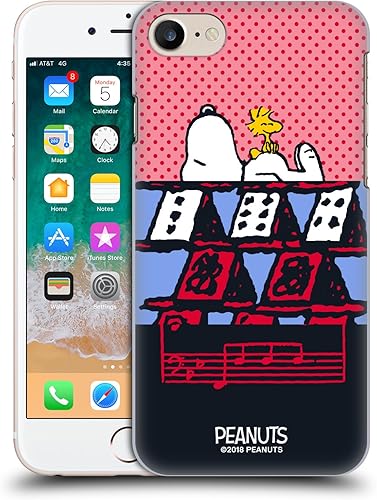 Miniatura 220 de Head Case Designs Carcasa rígida con licencia oficial de Peanuts Snoopy Pirate Halfs and Laughs compatible con Apple iPhone 15 Snoopy Pirata,Charlie