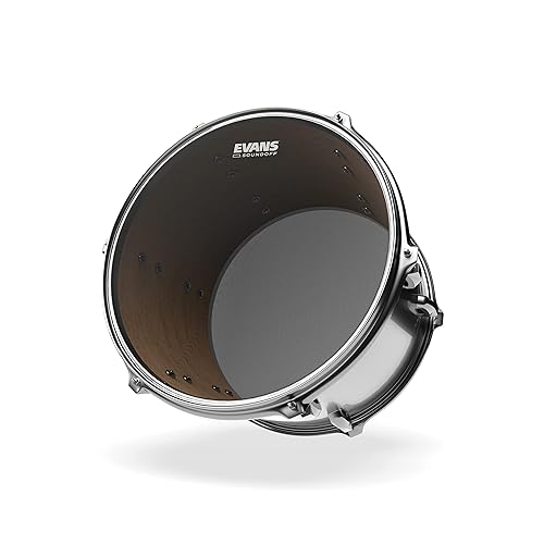 Miniatura 5 de Evans dB Zero Drum Heads - Con malla ShockWeave de una sola capa, cabezal de tambor de bajo volumen, bajo, 22 pulgadas