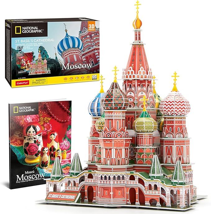 CubicFun 3D Puzzles for Adults St.Basil's Cathedral