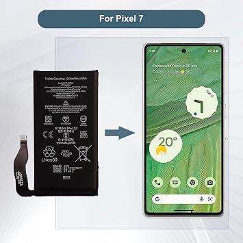 Replacement Battery GZE8U Compatible with Google Pixel 7 with Tools