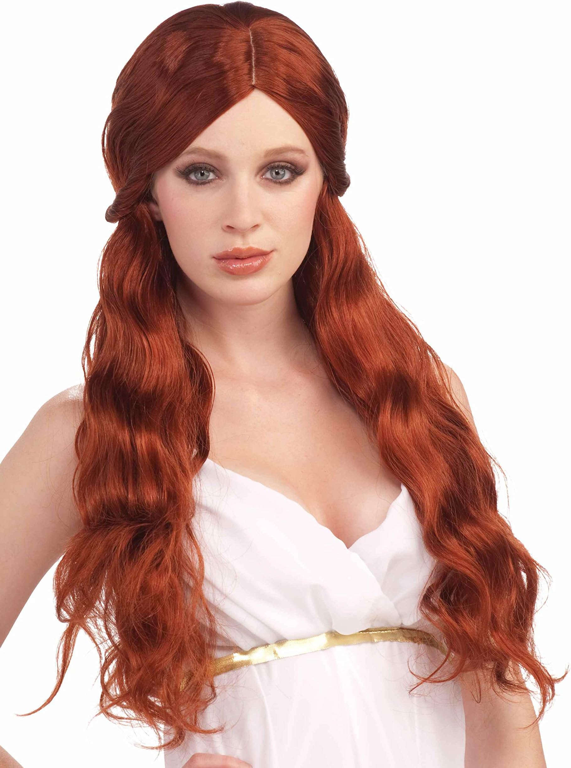 Forum Novelties Women's Venus Costume Wig, Auburn, One Size