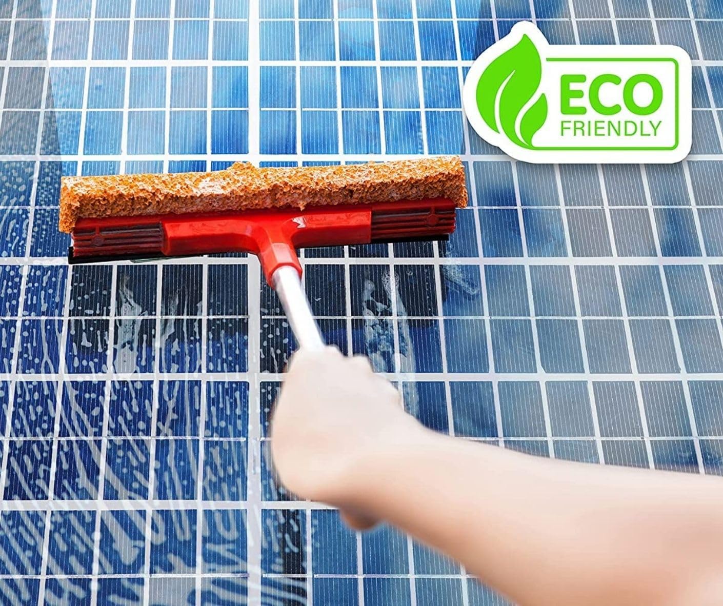 PIP Eco Pannel, Detergente Antistatico per Pannelli Fotovoltaici Pronto all'Uso 10 Litri, Made in Italy - Pulizia Pannelli Solari Vegetale ed Ecologico, Non Richiede Raccolta Acqua – Fino a 100 m²