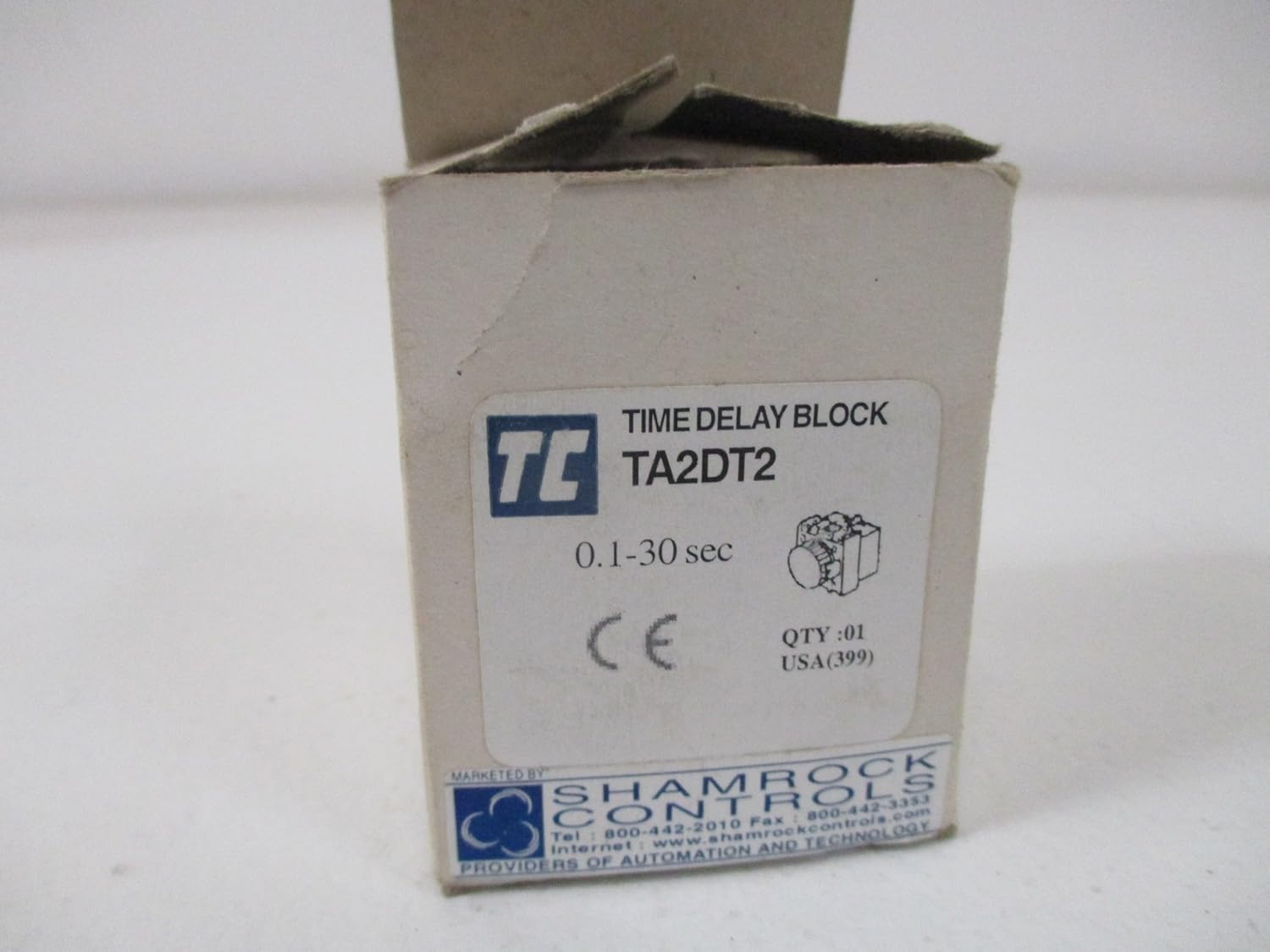 TA2DT2 TIME DELAY BLOCK 0.1-30SEC.NEW IN A BOX