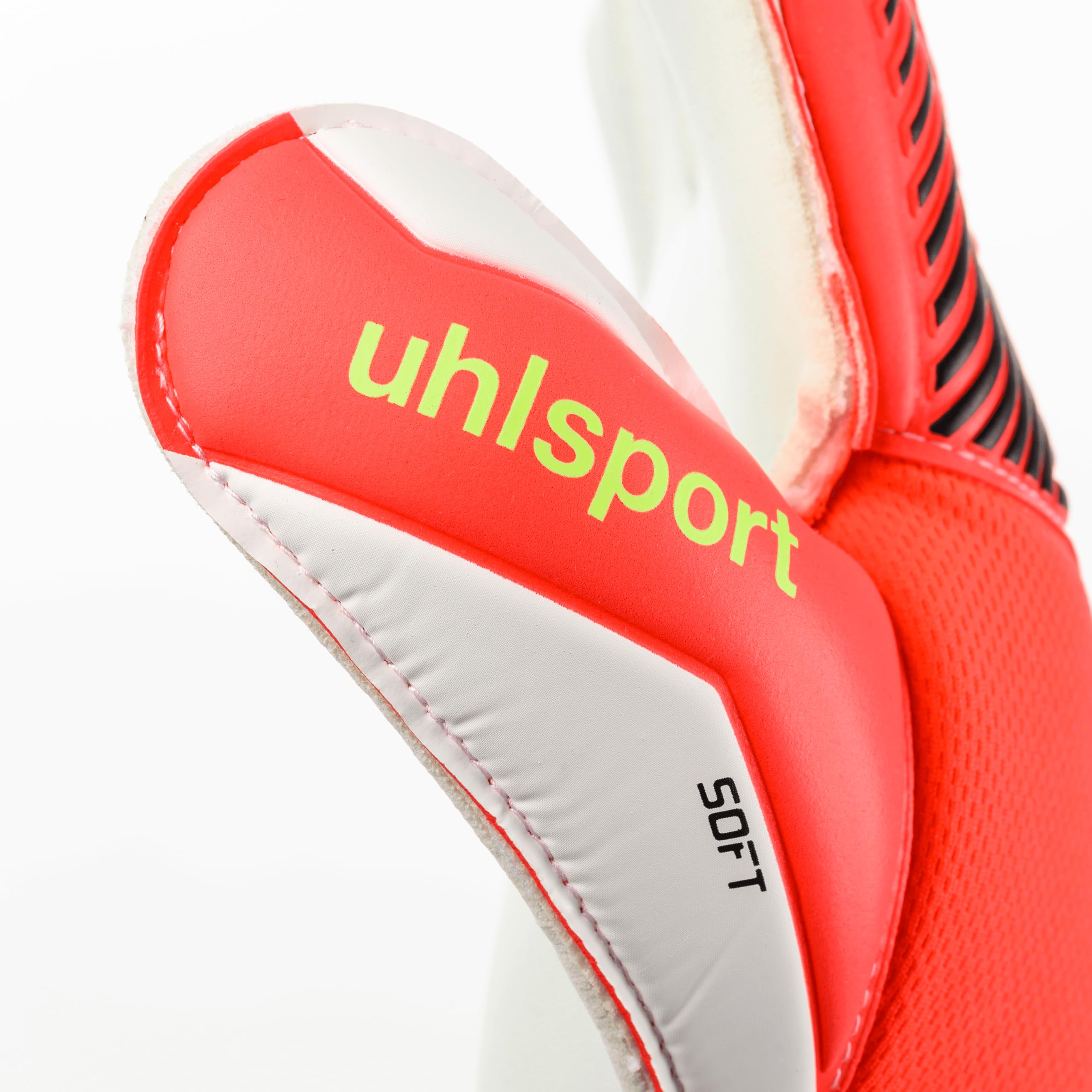 uhlsport FM ZNE Soft Pro Fußball Gants de Gardien de But pour Hommes, Femmes et Enfants - Gants de Gardien de But avec Mousse à Prise en Main Souple