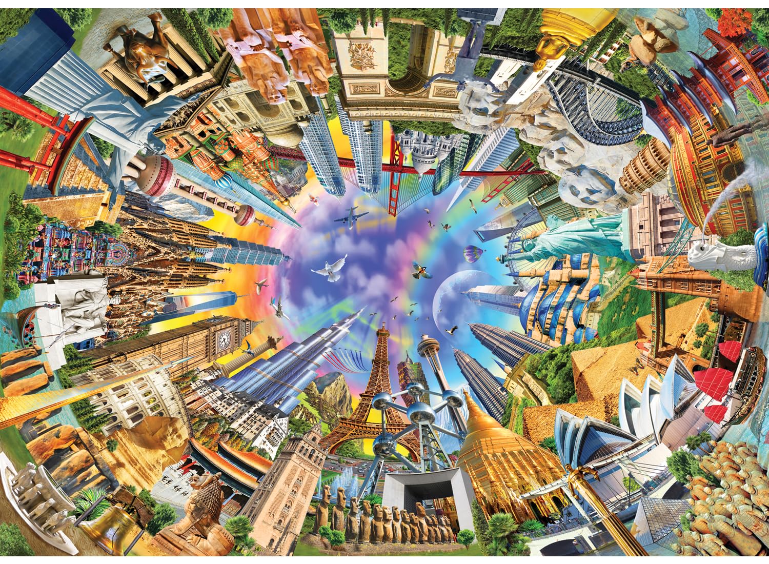 Anatolian Puzzle - 360 World, 3000 Piece Jigsaw Puzzle, #4916