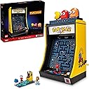 LEGO Icons PAC-Man Arcade Building Sets for Adults - Collectible Office, Shelf, or Bedroom Decor - Gifts for Men & Women - W/Moving Handle to Recreate Game - 10323