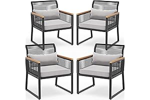YITAHOME Patio Dining Chairs: Comfort and Style for Outdoor Living