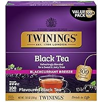 Vista 201 de Twinings, Wild Berries Herbal Tea - Té herbal de bayas silvestres sin cafeína, té en bolsas individuales, caliente o helado, embalaje puede variar